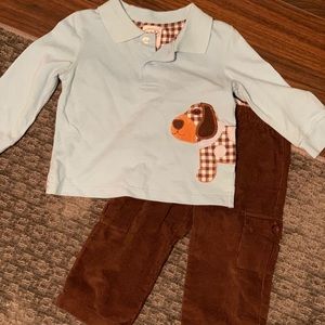 Mud Pie Boys 12-18 month outfit